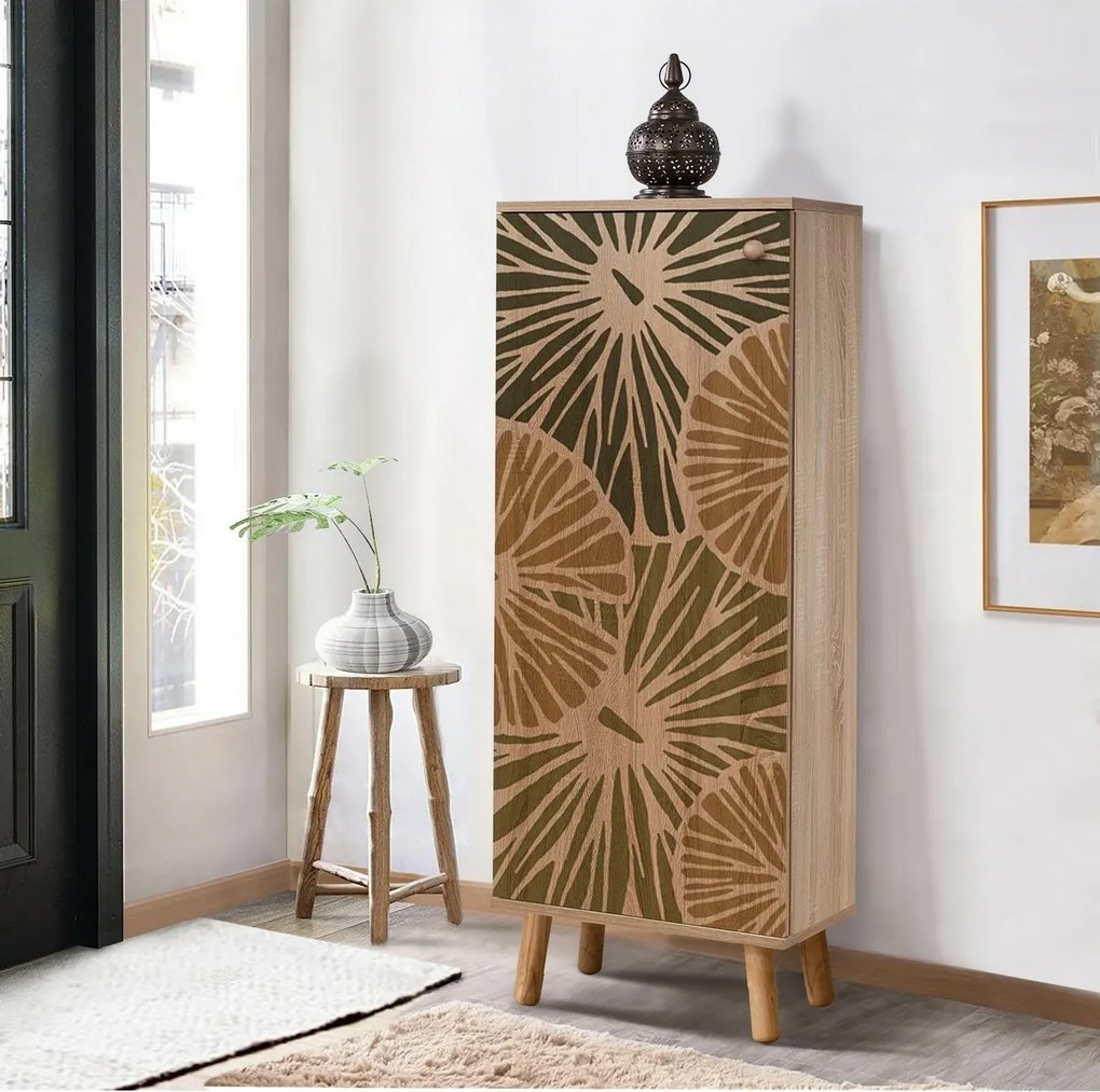 Mega Sonoma Oak Palm cipősszekrény