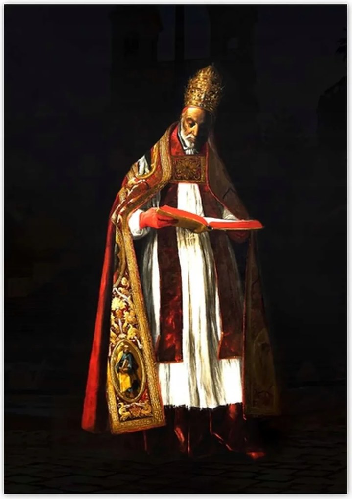 Poszterek 70x100 Nagy Szent Gergely pápa