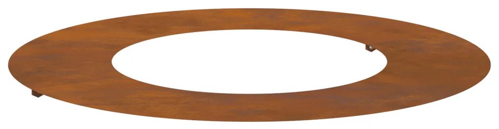 Corten acél virágcserép Corten acél 70 cm átmérő Tartós