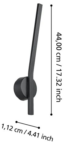 Eglo 900681 - LED Kültéri fali lámpa TAPARITA LED/11W/230V IP55