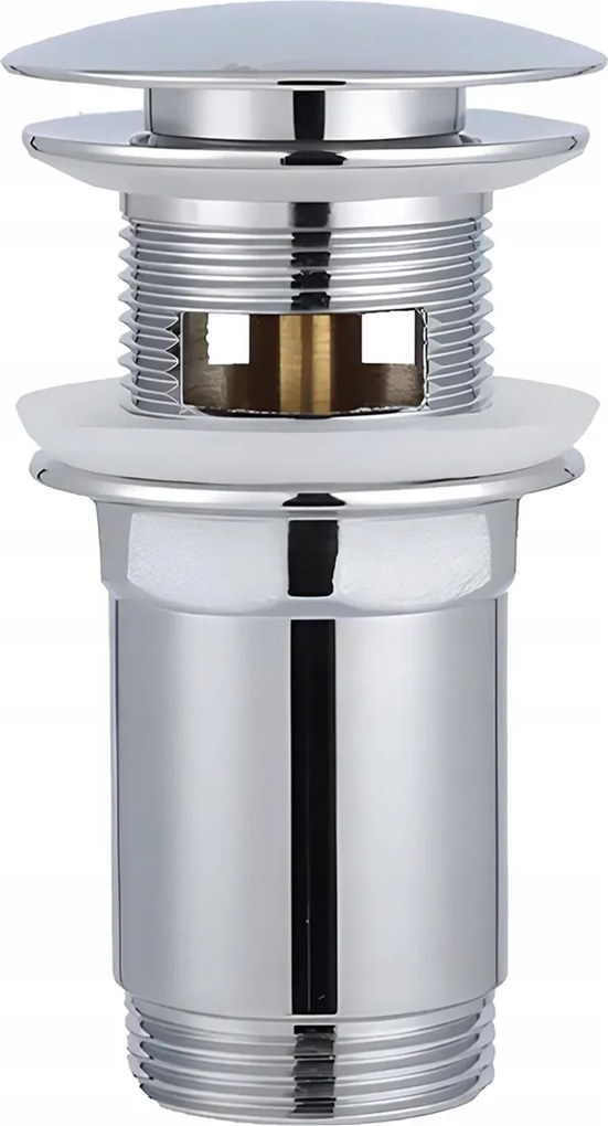 Klikk-klikk Mosdó Csaptelep Túlfolyóval Króm Hosszú Magas Fém