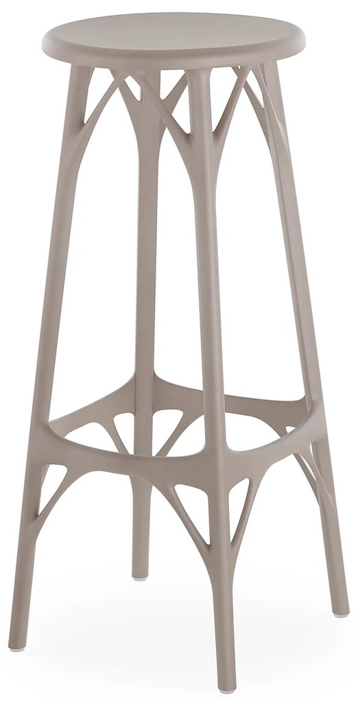 Bárszék AI STOOL LIGHT, magassága 75 cm, több színben - Kartell szín: szürke