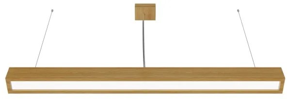 APLED - LED Csillár zsinóron LOOK LED/36W/230V 4000K 120 cm tölgy