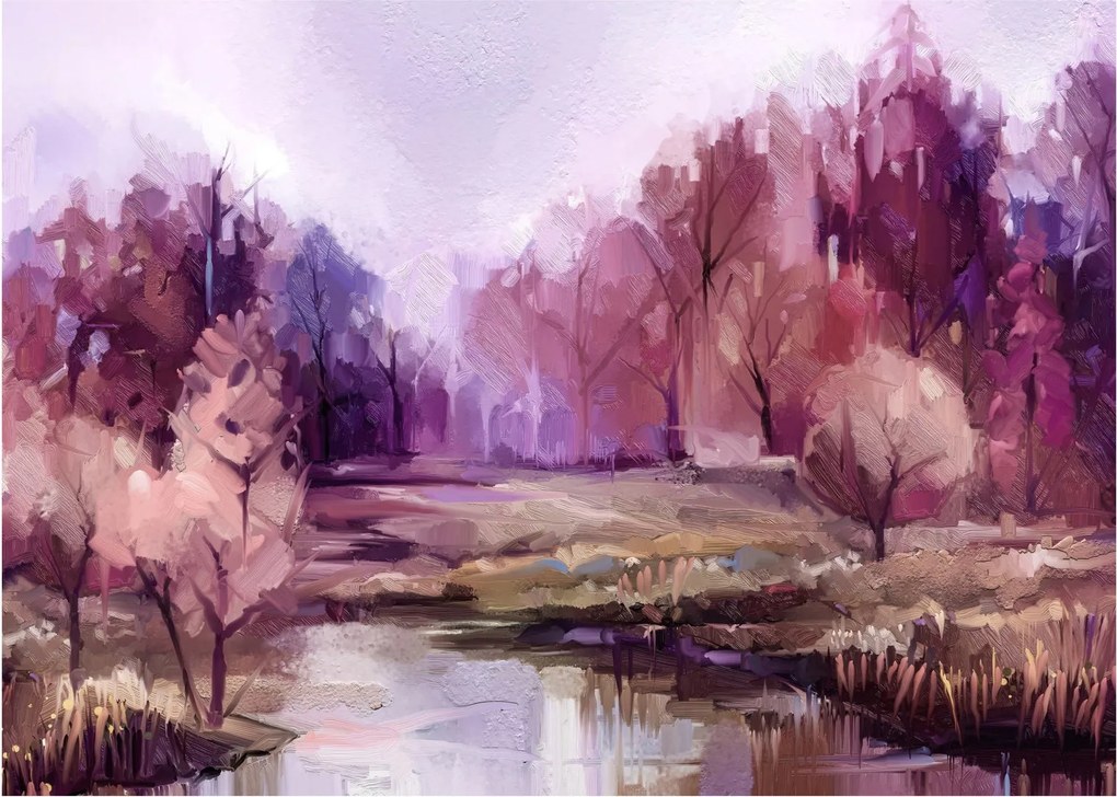 Kép - Őszi tájképfestés (70x50 cm)