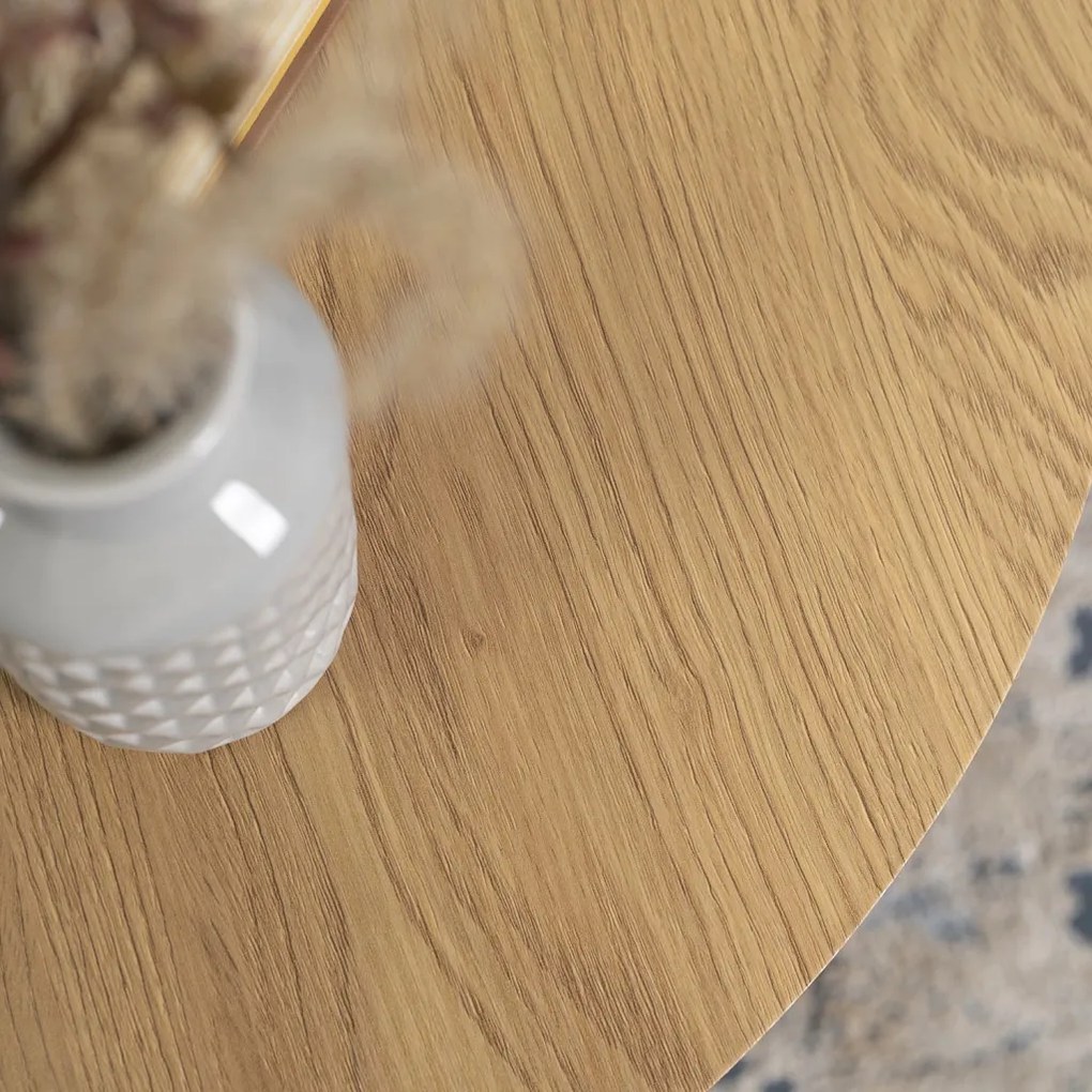 Dohányzóasztal Tölgy Színben. LELLA MAX