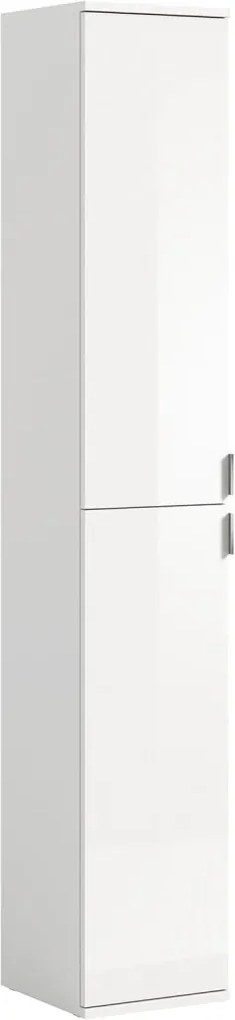 Project X előszobai gardrób szekrény matt fehér