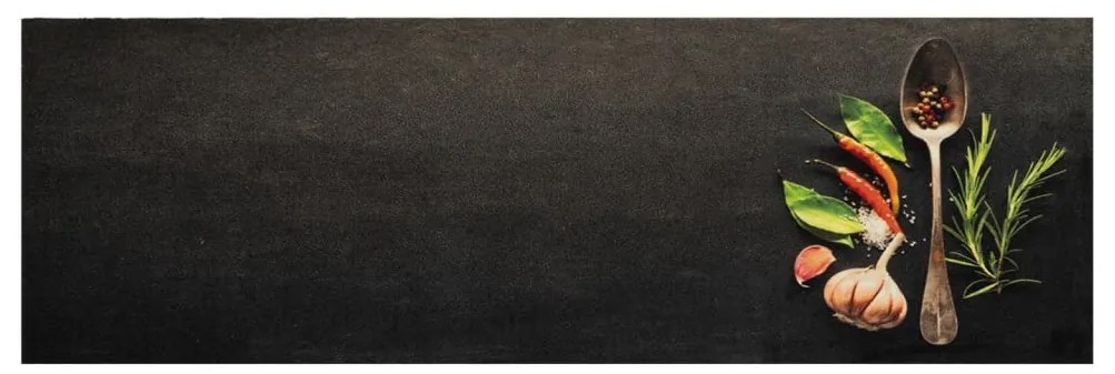 mosható fűszermintás bársony konyhaszőnyeg 60x180 cm