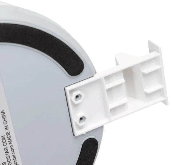 Aigostar - LED fényerőszabályozható asztali lámpa aljzatokkal és USB-vel LED/4,6W/230V fehér