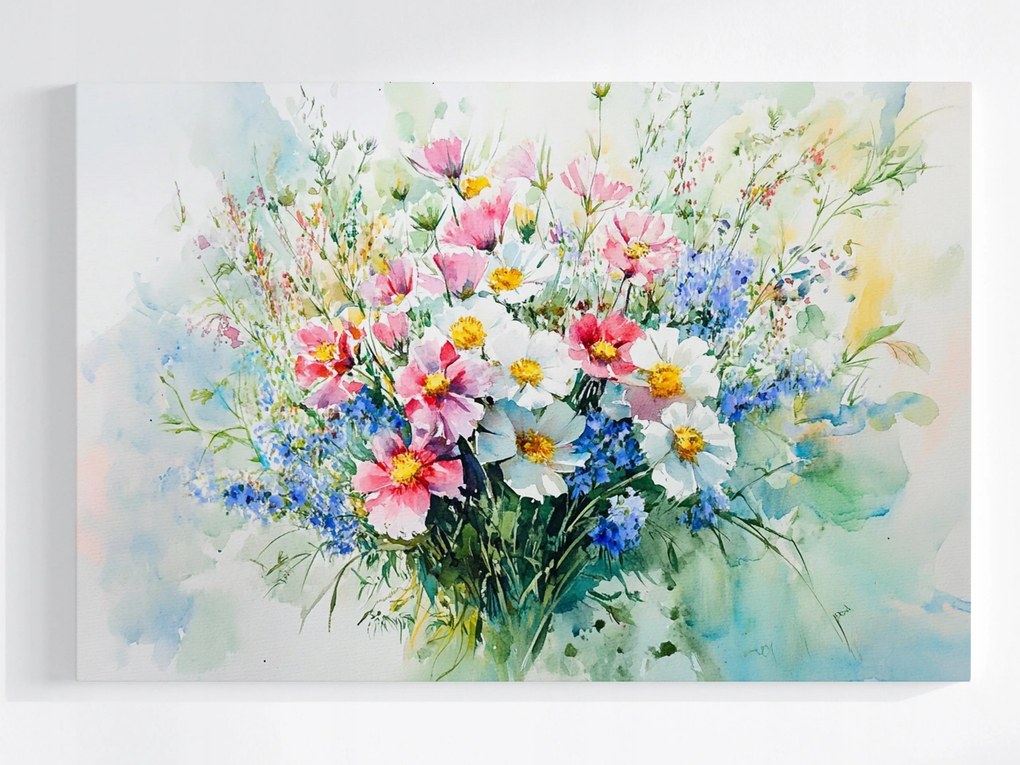 Poszter Mezei Virágok Csokor Kötés Természet 60x40