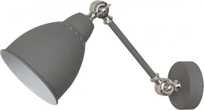 Italux modern skandináv fali lámpa sonny szürke itxmb-hn5010-1-gr