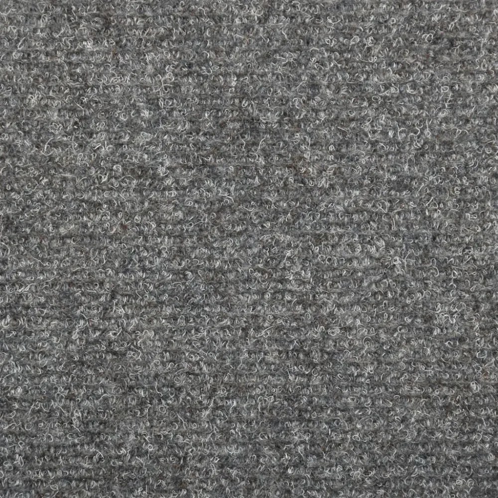 10 db öntapadós lépcsőszőnyeg, világosszürke, téglalap alakú széllel, 65 x 21 x 4 cm