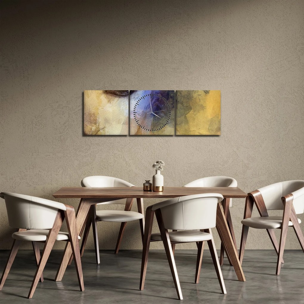 Kép - női portré, rajz (órával) (90x30 cm)