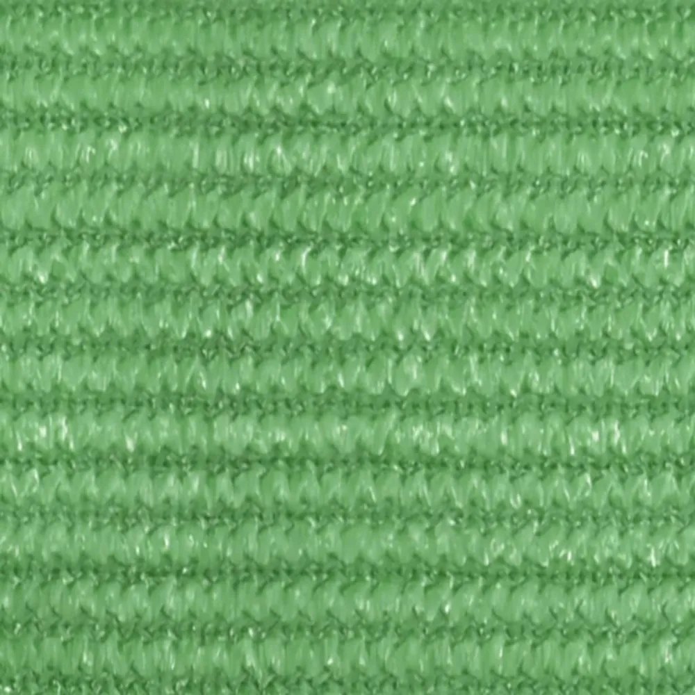 világoszöld HDPE napvitorla 160 g/m² 4 x 4 m