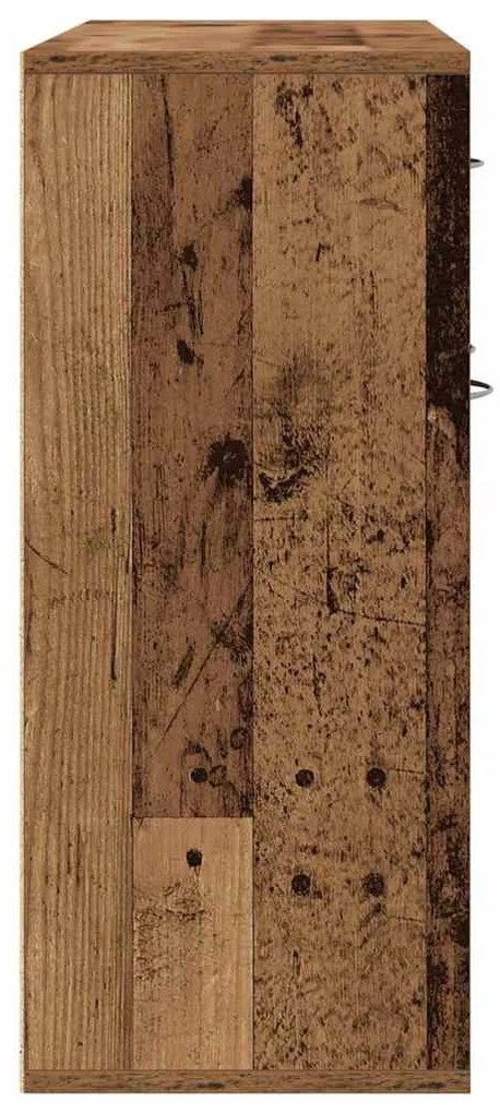 antik fa szerelt fa tálalószekrény 88 x 30 x 70 cm