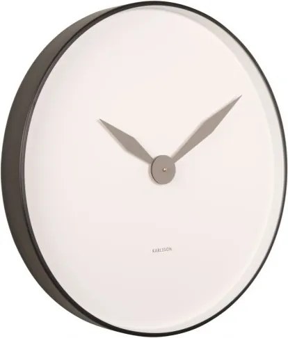 Függő falióra fekete nagy modern konyha nappali Albatross XX