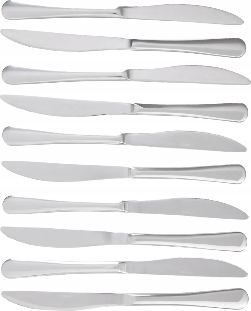 Ebédlő Kés Szett 10db-os Vienna ezüst 23,2CM Homla HoReCa