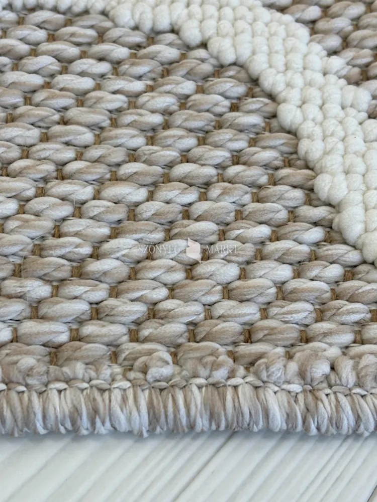 Bouclair bézs G3718 rongyszőnyeg 200x280cm