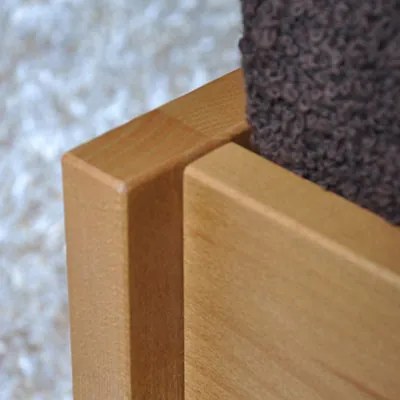Franciaágy 220x180 cm Neoma (masszív). 745598