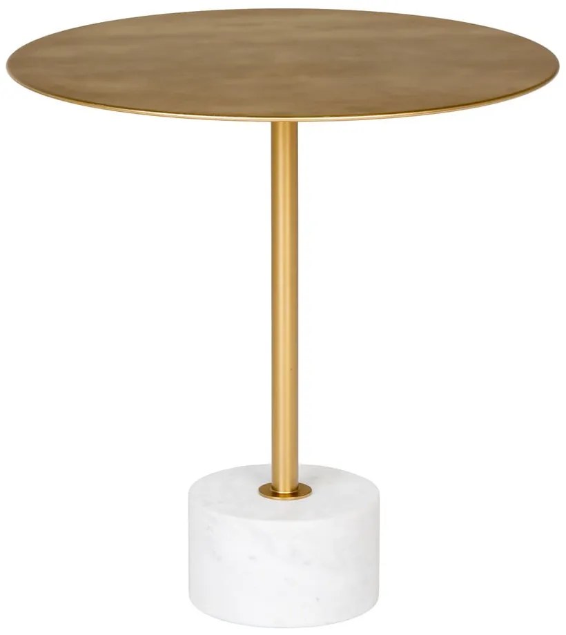 Fém kerek tárolóasztal ø 51 cm Lecco – House Nordic