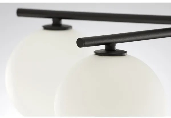 Jupiter 2049 - Felületre szerelhető csillár PRATO 5xG9/14W/230V fekete/fehér