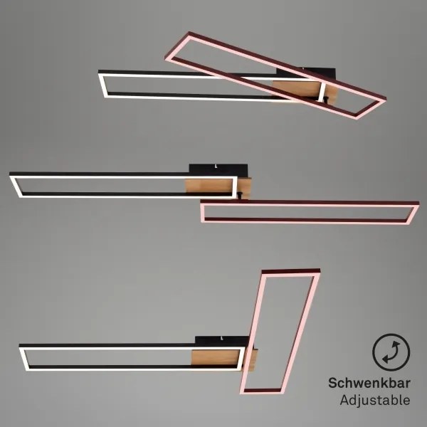 Brilo - LED Dimmelhető felületre szerelhető csillár FRAME 2xLED/20W/230V 2700-5000 + távirányító