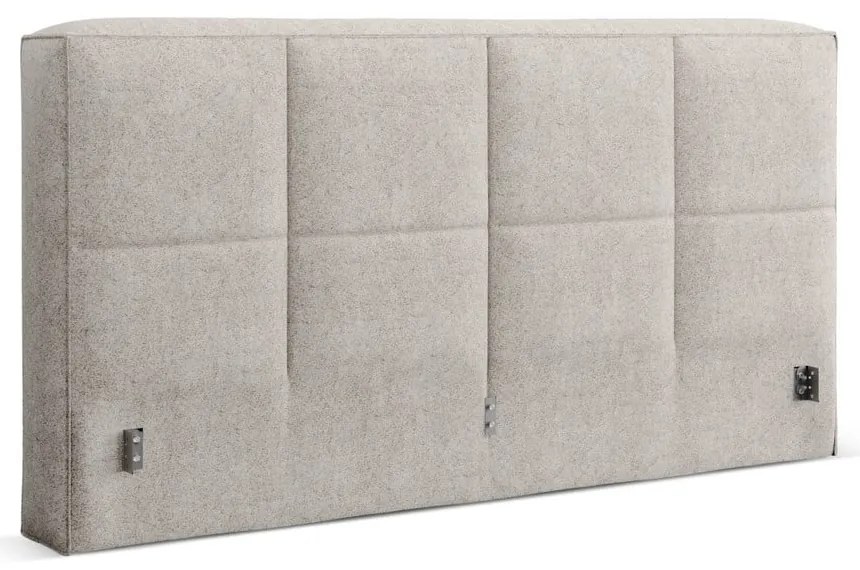 Bézs kárpitozott ágytámla 189x100 cm Darren – Micadoni