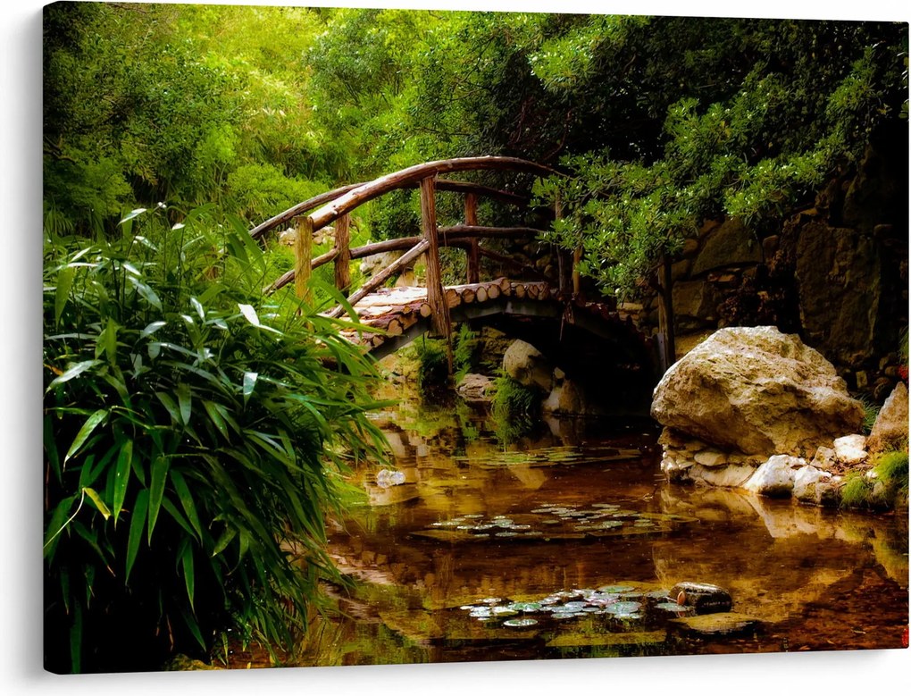 Kép - Híd a folyón (70x50 cm)