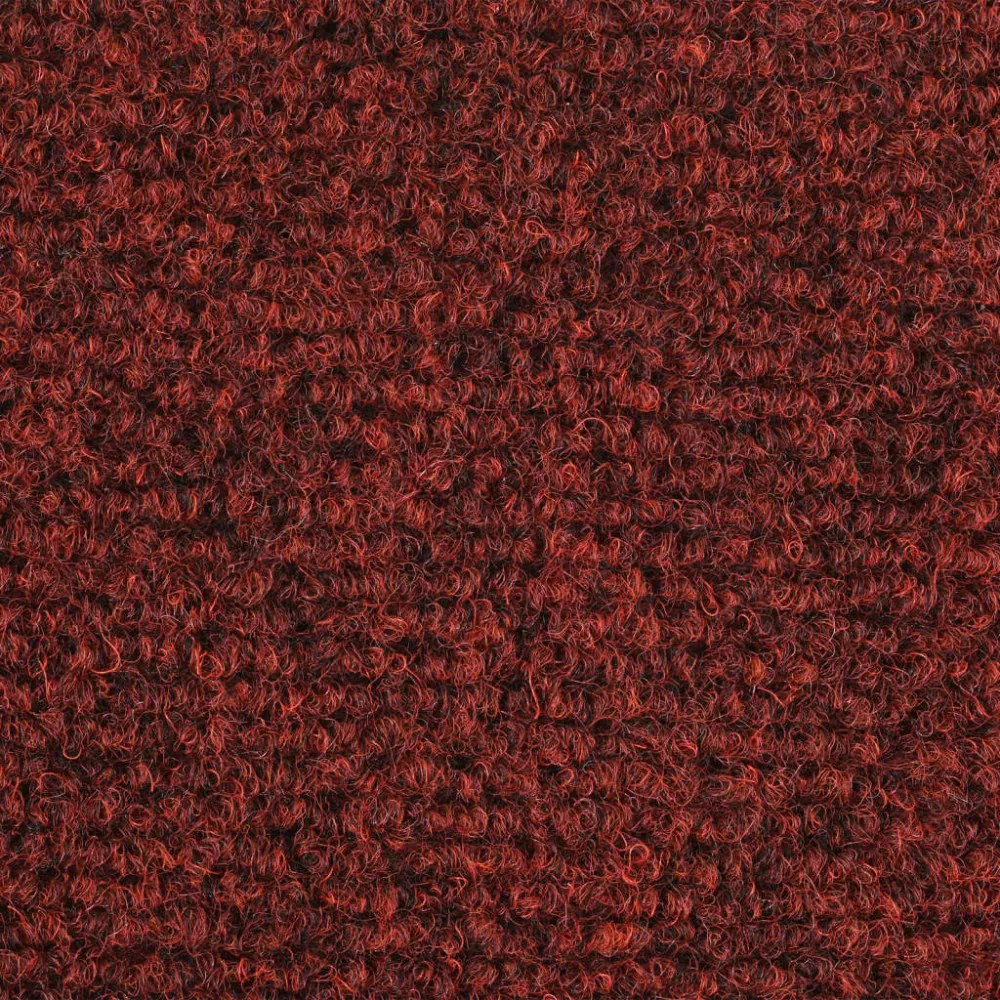 10 db piros tűlyukasztott öntapadó lépcsőszőnyeg 65 x 21 x 4 cm