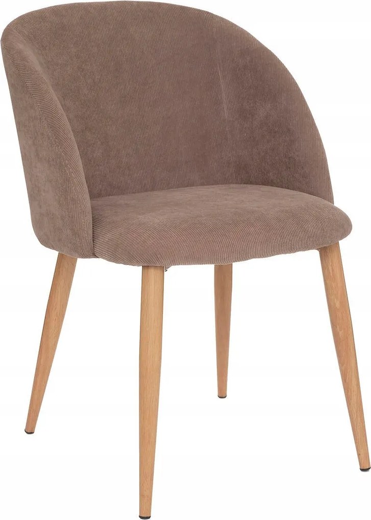 Celeste kagyló típusú fotel, kordbársony