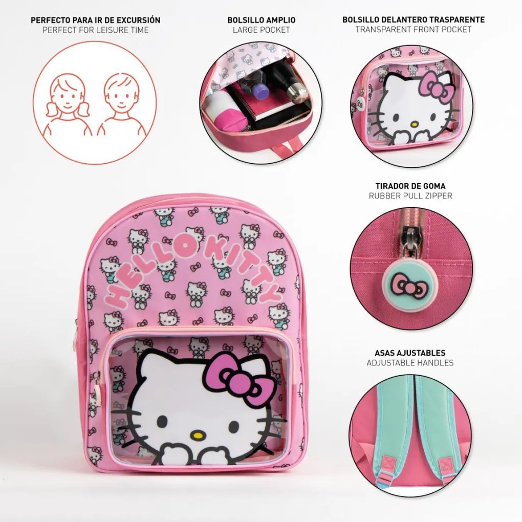 Hello Kitty Sweet Bow hátizsák, táska 30 cm