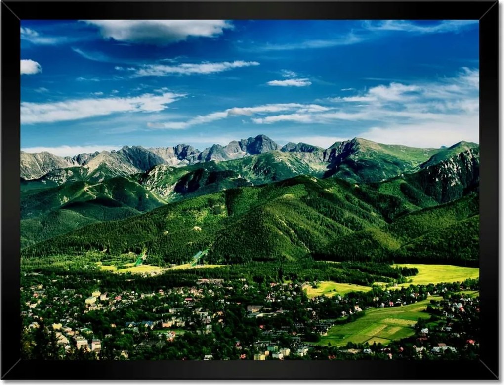 Poszterek keretben 40x30 Tájkép Tátra Lengyel hegyek