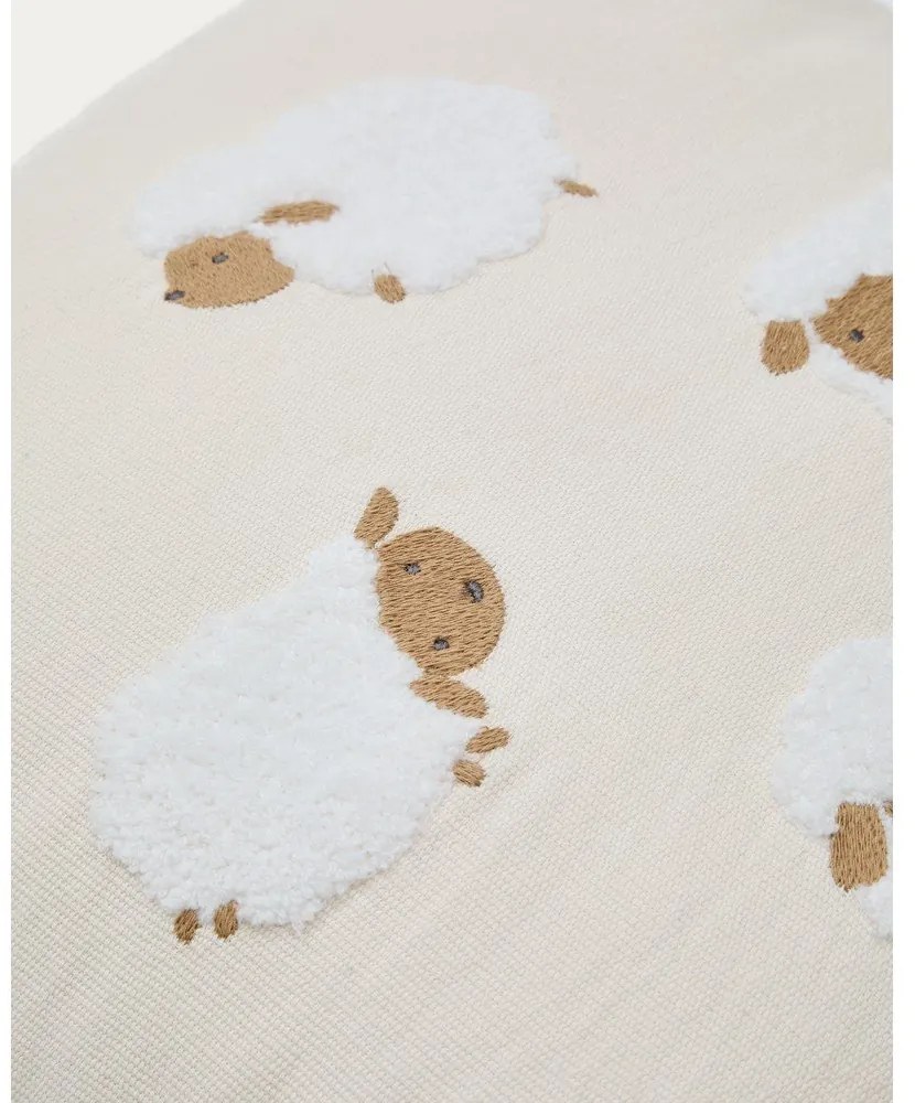 Pamut gyerek párnahuzat 45x45 cm Milu – Kave Home