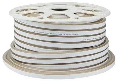 Led szalag , 220 Volt , 120 LED/m , 8,5 watt/m , sárga , 300 lm/m , IP65 , Flex-Neon , Optonica