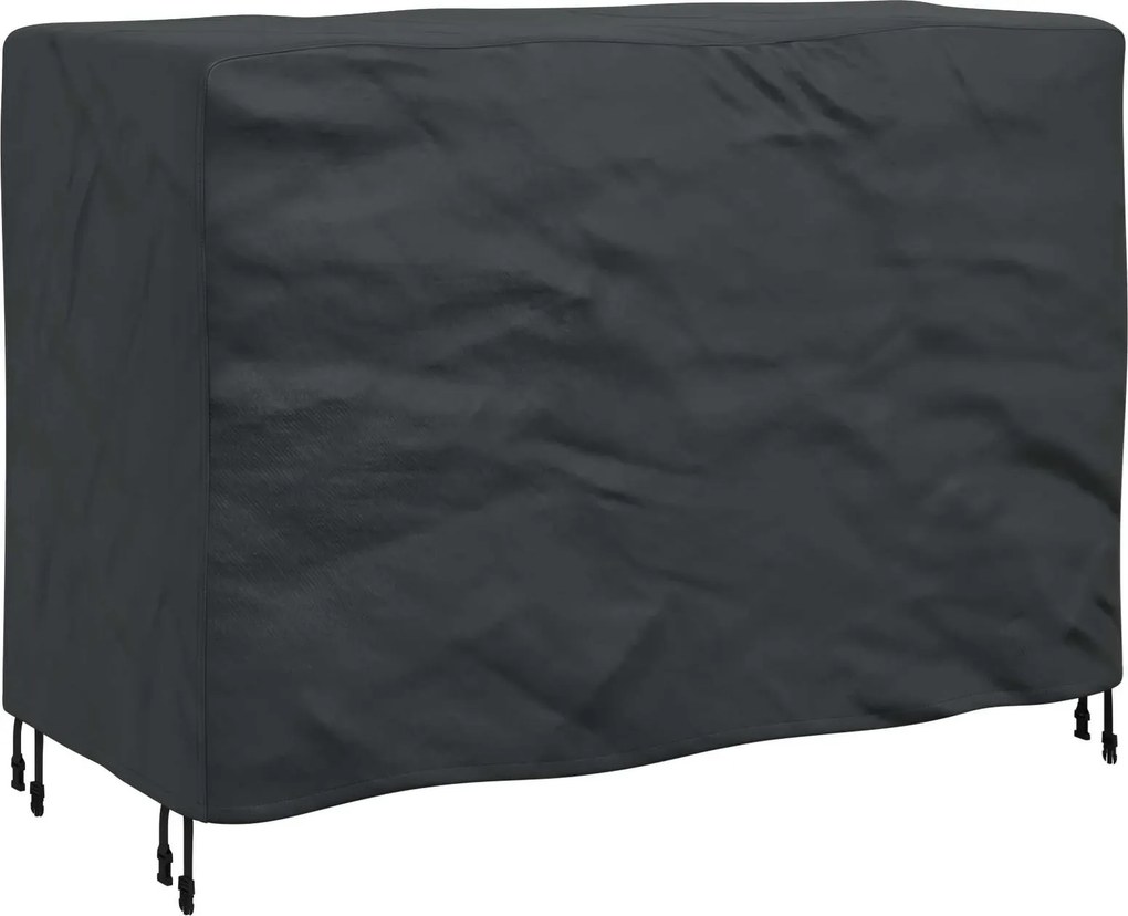 vidaXL Bútor takaró Egyszínű Fekete 130 x 80 x 70 cm 420D