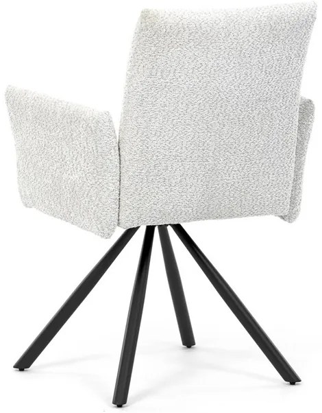 Krém Bouclé Étkezőszék. DCH-W1117 CRM2