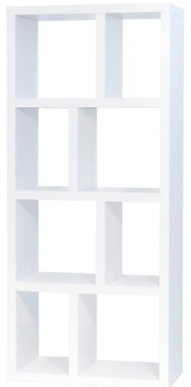 Fehér könyvespolc 70x159 cm Berlin – TemaHome
