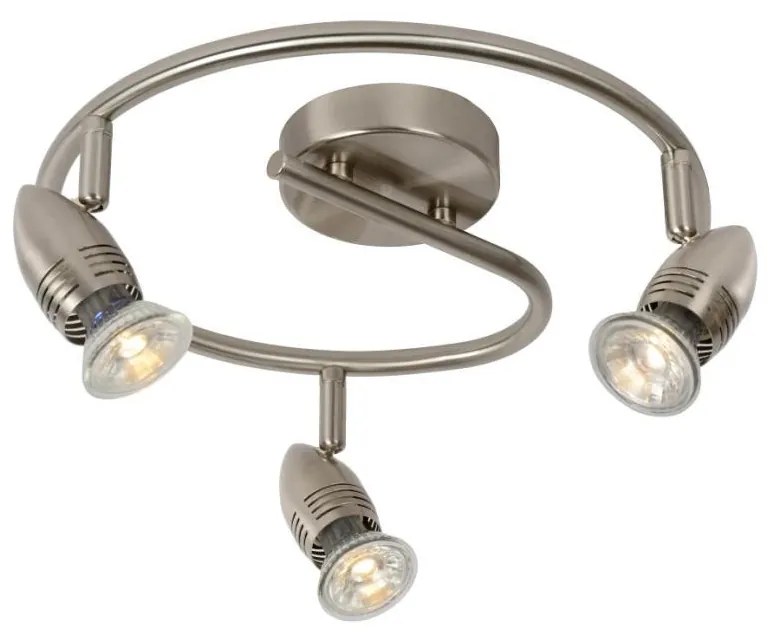 Lucide 13955/14/12 - LED Spotlámpa CARO-LED 3xGU10/5W/230V króm