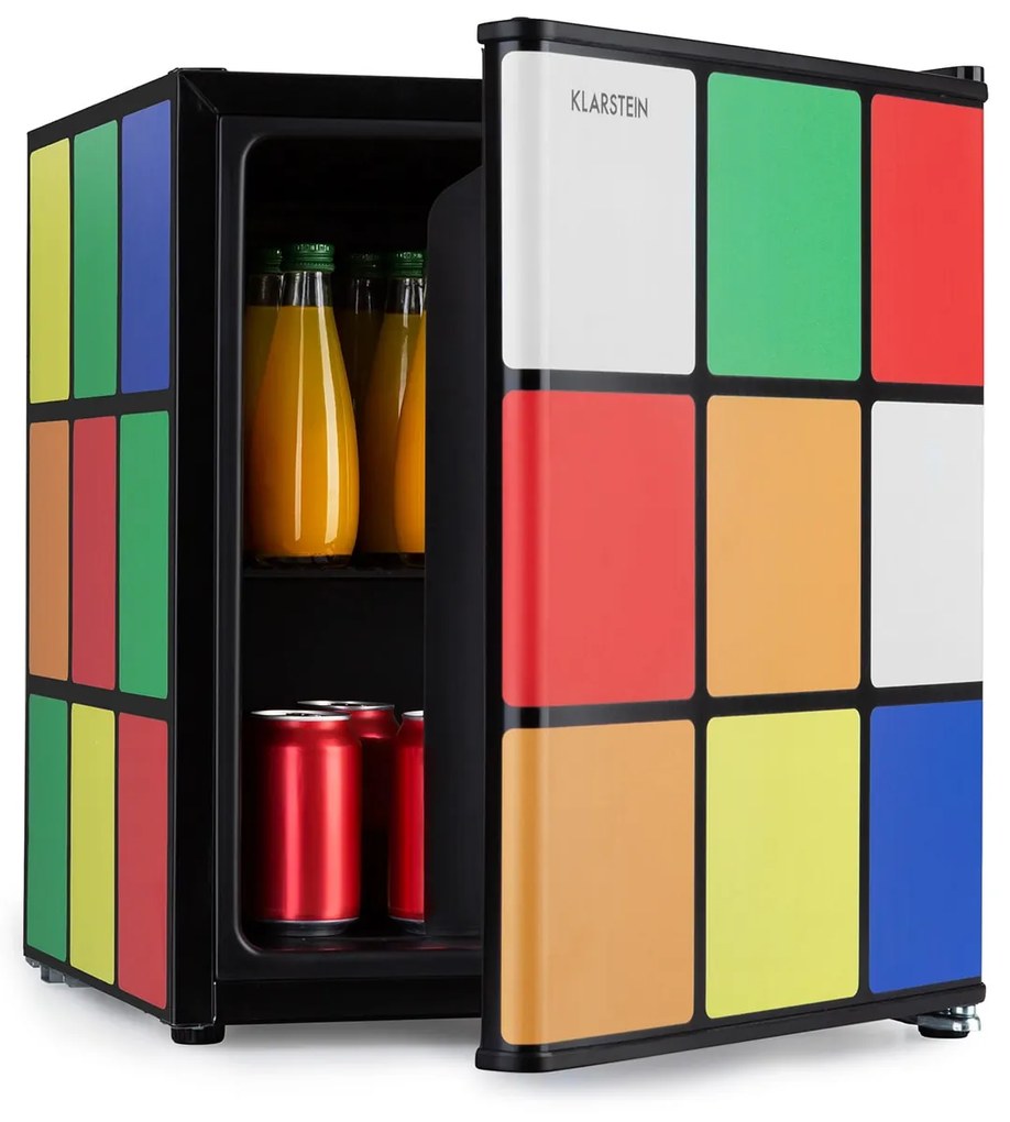 Klarstein Solve, mini hűtőszekrény, 48 liter, D energiahatékonysági osztály