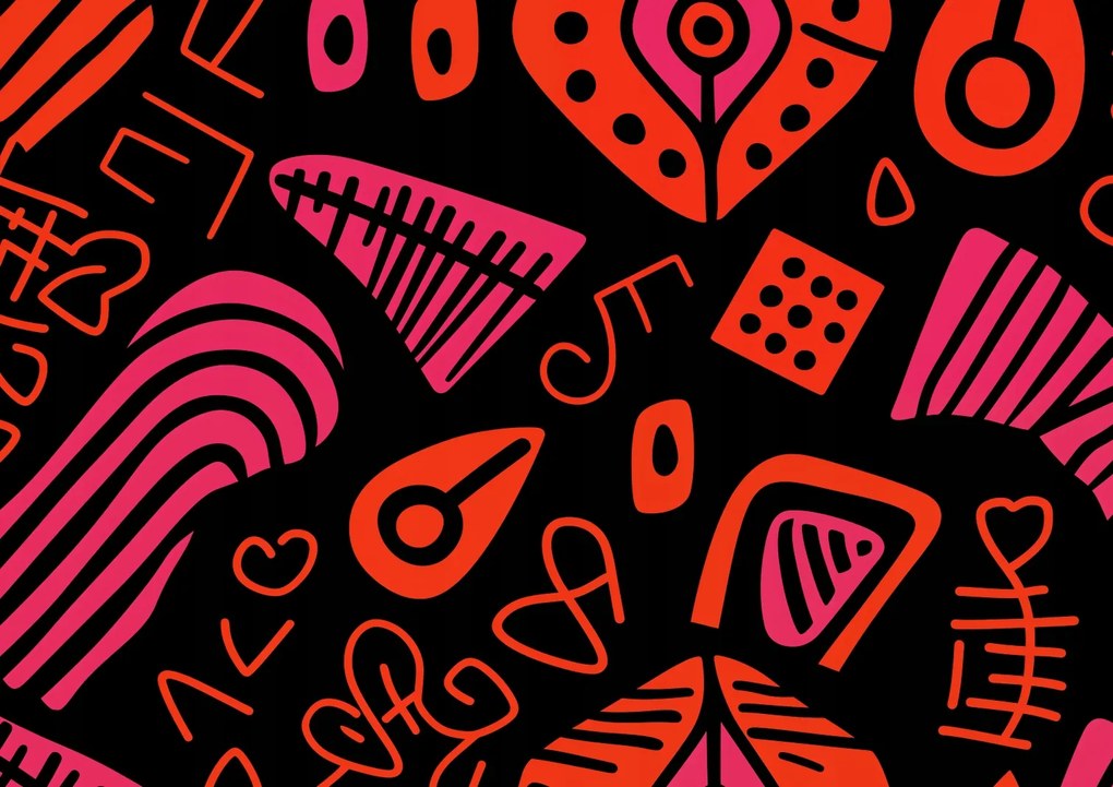 Poszter 84,1x59,4cm Ritmus Minták