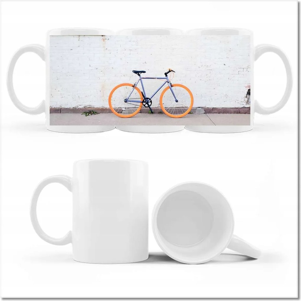Nyomtatott bögre Kerékpárok Két kerék