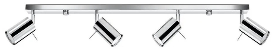 Sollux SL.0731 - Spotlámpa RING 4xGU10/10W/230V