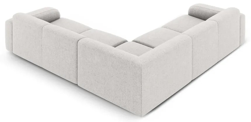 Világosszürke sarokkanapé (variálható-L alakú) Molino – Micadoni Home