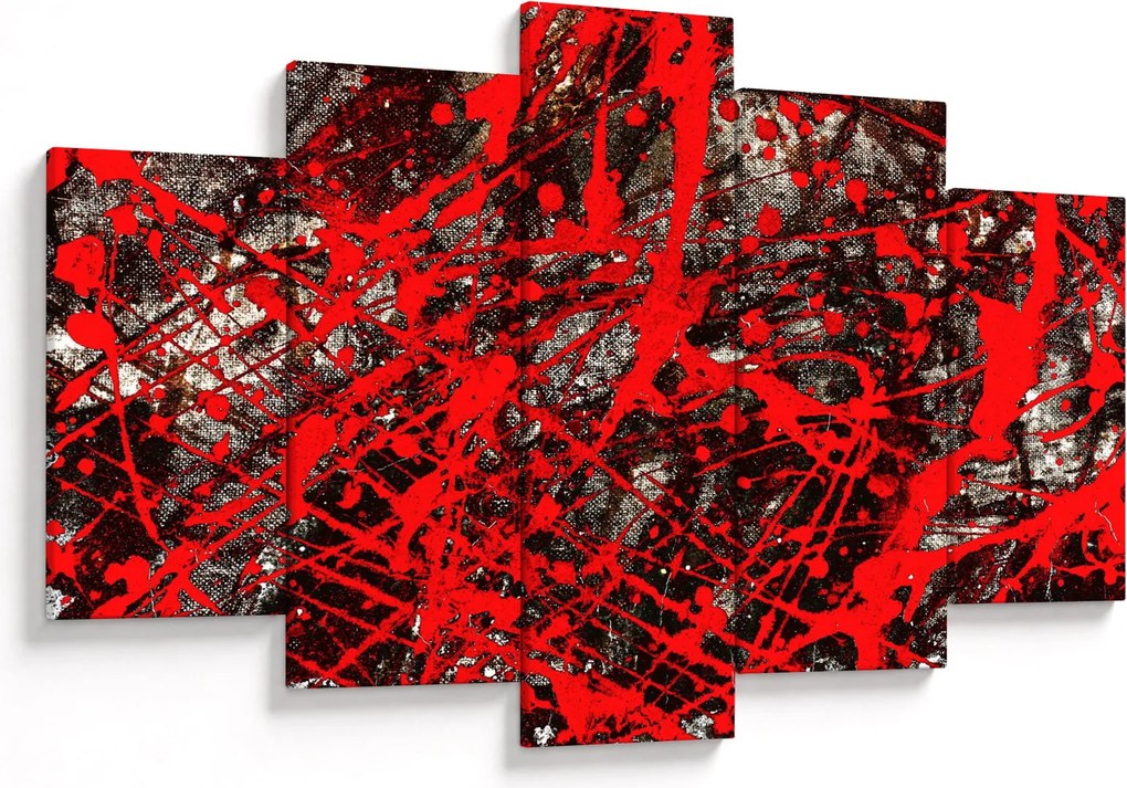 Kép - kifejező absztrakciók (150x105 cm)
