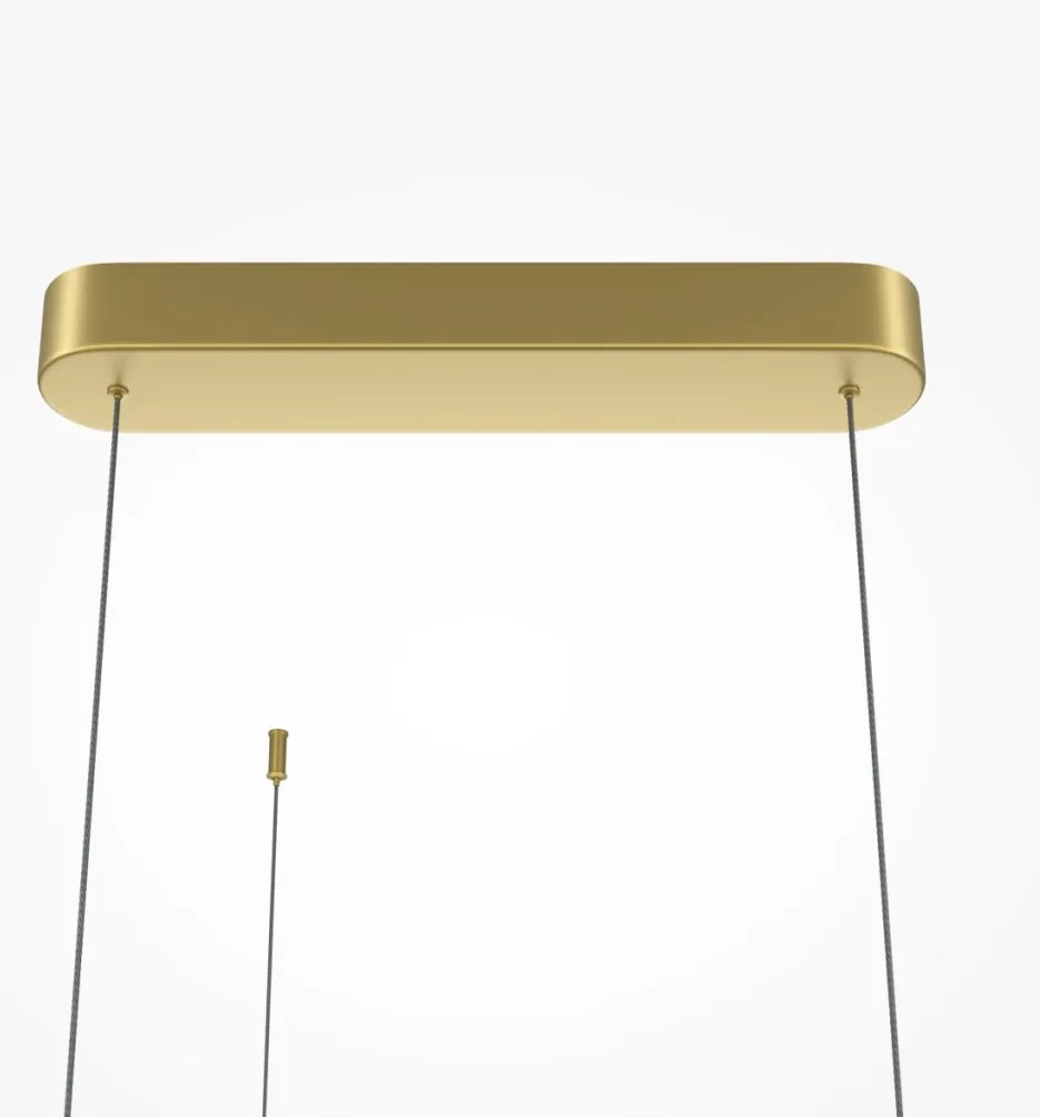 MAYTONI MOD278PL-L50G3K RADIANCE Modern Led Függesztett Lámpa Arany LED IP20