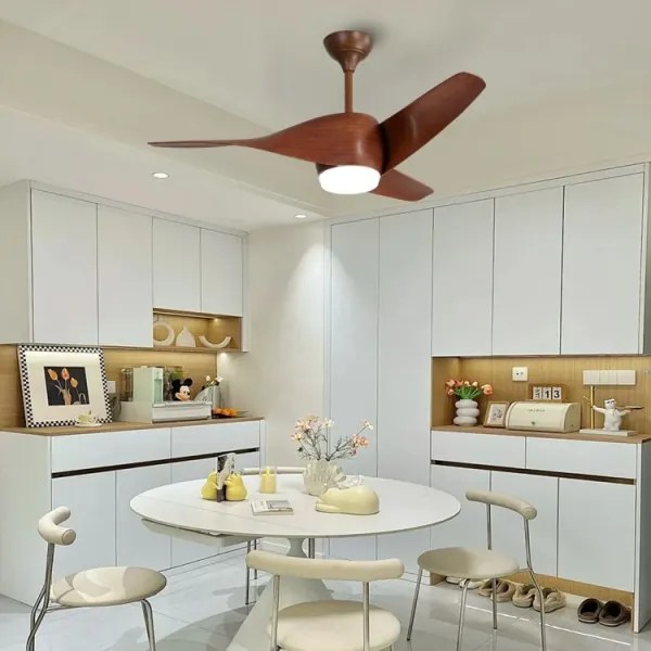 Immax NEO 07286L-LED mennyezeti ventilátor LED/18W/230V, barna, Tuya-kompatibilis Wi‑Fi + távirányító