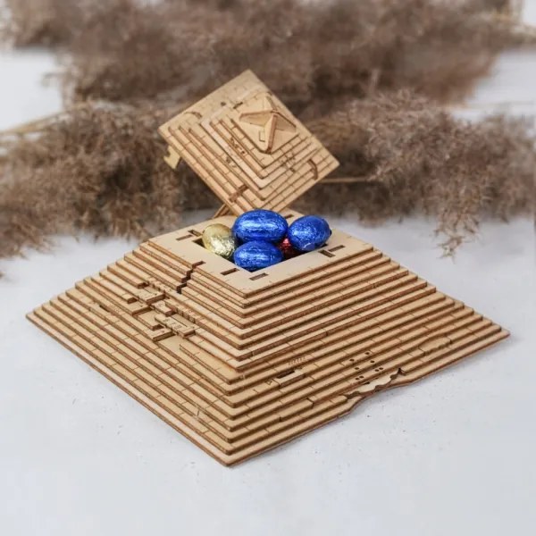 EscapeWelt - 3D fa mechanikus puzzle Piramis