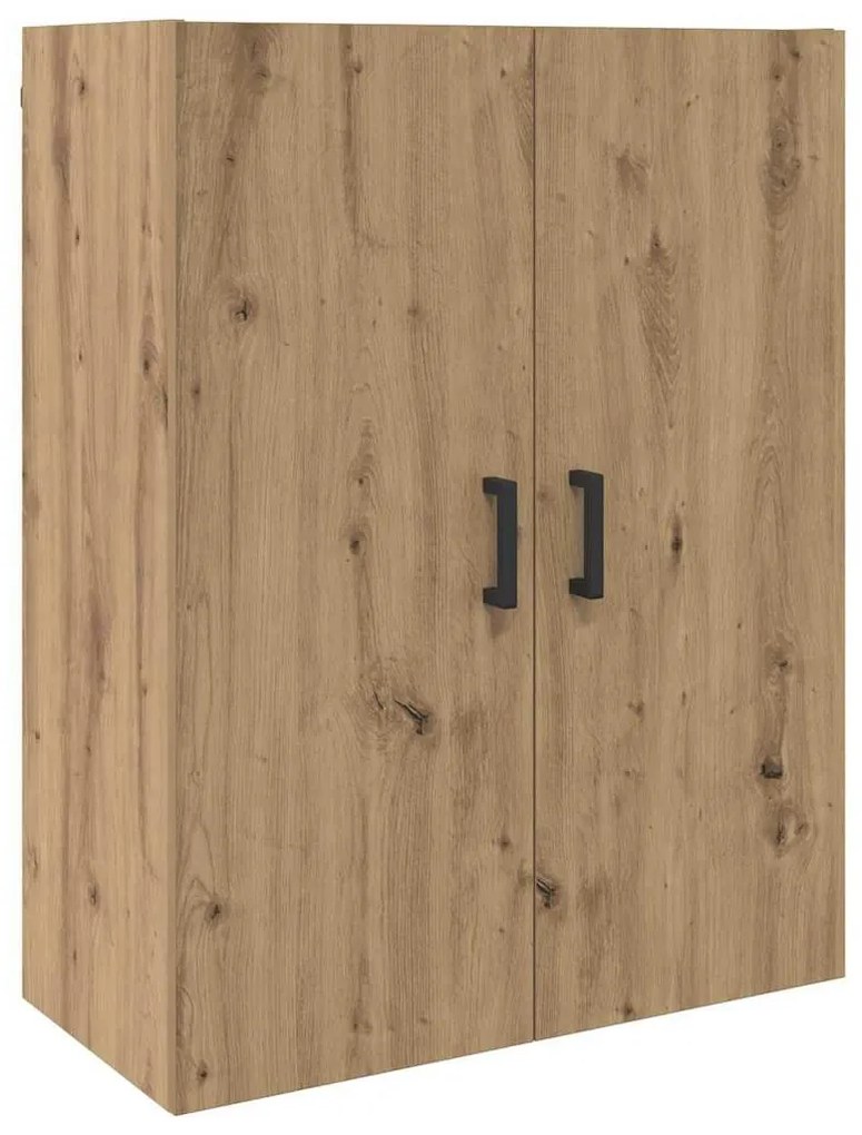 Fali Szekrények 2 pcs kézműves tölgy 69.5 x 34 x 90 cm Faanyag