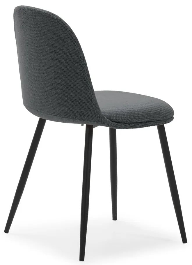 Sötétszürke étkezőszék szett 4 db-os Malila – Marckeric