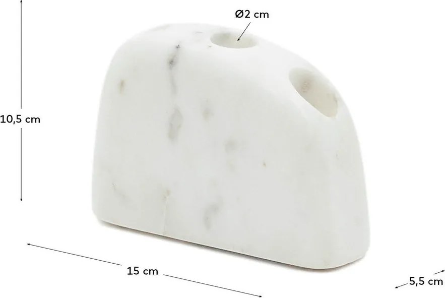 Kő gyertyatartó Signe – Kave Home