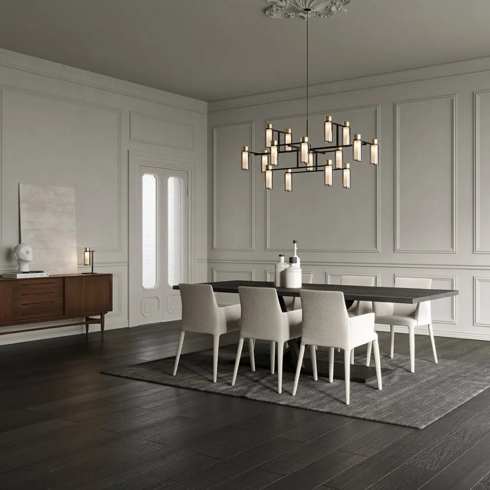 TOOY 560-17-C2-C41-CLEAR OSMAN Modern Csillár E14 IP20